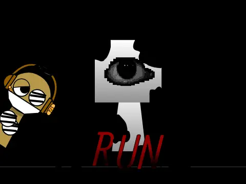 Logo for Sprunki Phase game featuring player-made Original Characters (OCs)
