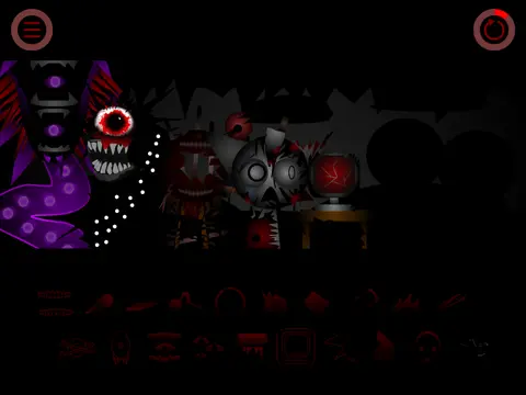 Sprunki Phase by Super Memcheck gameplay screenshot showing character selection