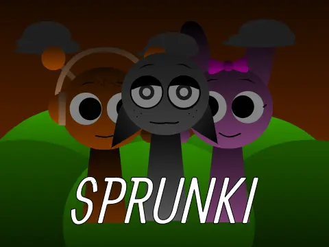 Logo for Sprunki Phase Definitive Edition featuring alive characters, no band mode