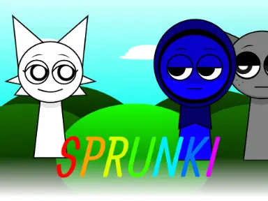 Definitive remix version of Sprunki Phase game logo
