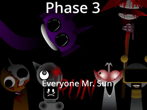 sprunki phase everyone mr sun