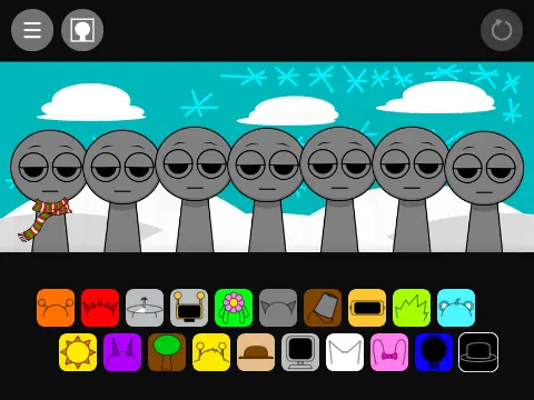 Logo for Sprunki Phase Is In Settings - A moddable game