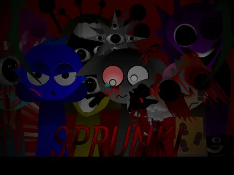 Logo for the fan-made personal remix Sprunki Phase My Version Remix