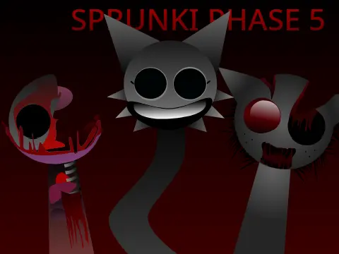 Logo for the newly updated Sprunki Phase game