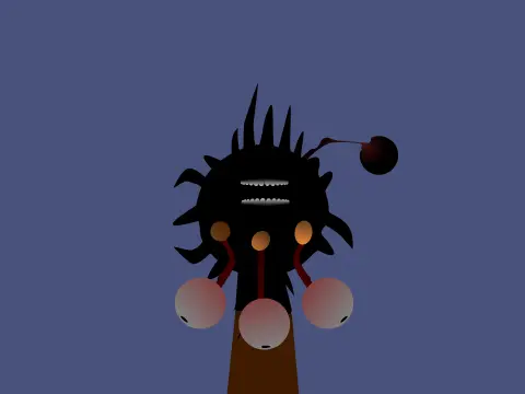 Logo for Sprunki Phase Oren But I Animated It featuring custom character animations