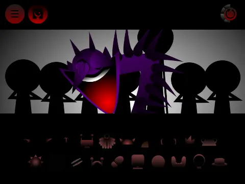 Sprunki Phase Remade Back Remix game cover - musical remix version