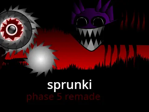 Sprunki Phase Remade game logo showing modern reimagined design