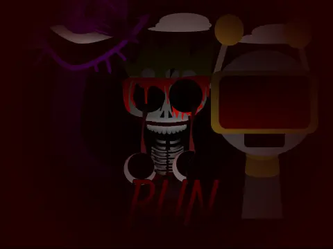 Sprunki Phase Remake Remix V2 game logo showing refreshed Sprunki design