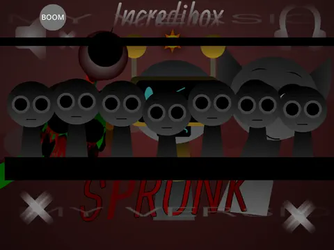 Logo for the updated and refreshed game Sprunki Phase Remake V7
