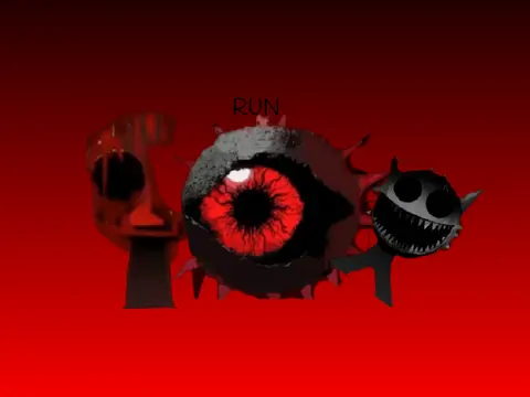 Sprunki Phase Remix showing music creation interface with colorful Sprunki characters