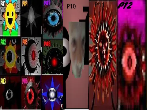 Logo for Sprunki Phase To Remix Remix depicting layered remix concepts