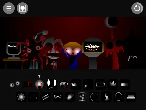 Sprunki Phase with OC game logo featuring custom original characters