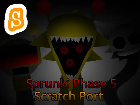 Sprunki Phase YNR edition Scratch port gameplay screenshot