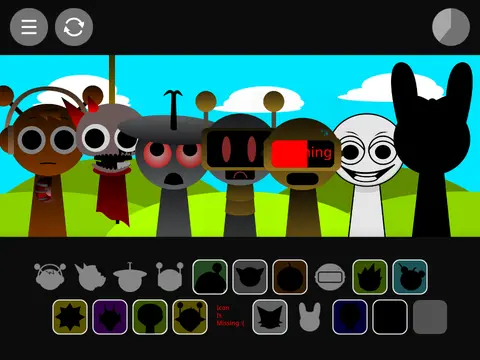 Official Sprunki Phase 1.3 But Game Broke Babies Cover Art - Remastered Horror Edition