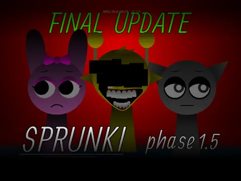 Sprunki Phase 1.5 Really Final Update Game Cover - Definitive Remastered Edition