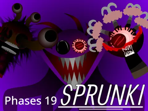 Sprunki Phase 19 Official Logo - Definitive Horror Edition Cover Art