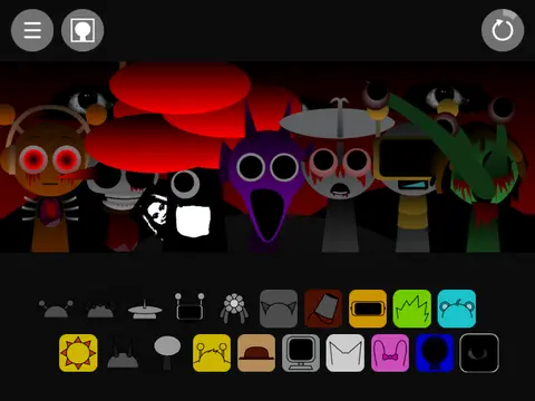 Sprunki Phase 2.20 WIP Remix Official Cover Art - Horror Mod Edition
