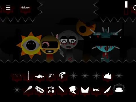 Official Sprunki Phase 2.6 or 7.1 Remaster Game Cover - Horror Edition with New Characters