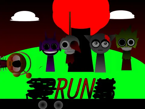 Sprunki Phase 2.7 Remake Official Logo - Horror Edition