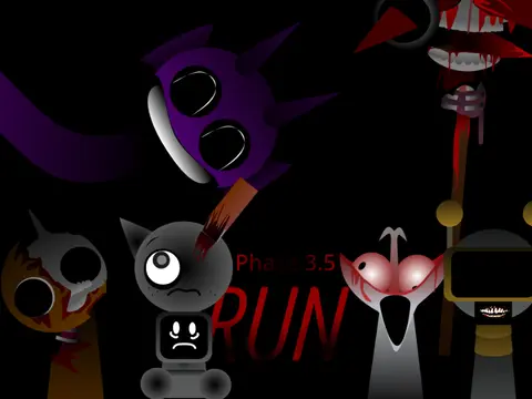 Incredibox Sprunki Phase 3.5 Remastered Official Cover Art - Horror Edition