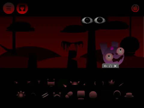 Official Sprunki Phase 4.8 Durple Game Cover - Remastered Horror Mod Edition