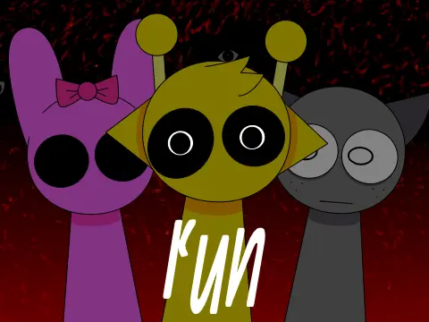 Official logo for Sprunki Piramixed 5.5 Forsaken Version game