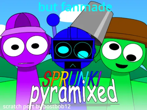 Official logo for Sprunki Piramixed But Fanmade game