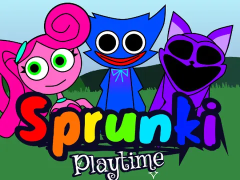 Sprunki Playtime Remix Game Cover