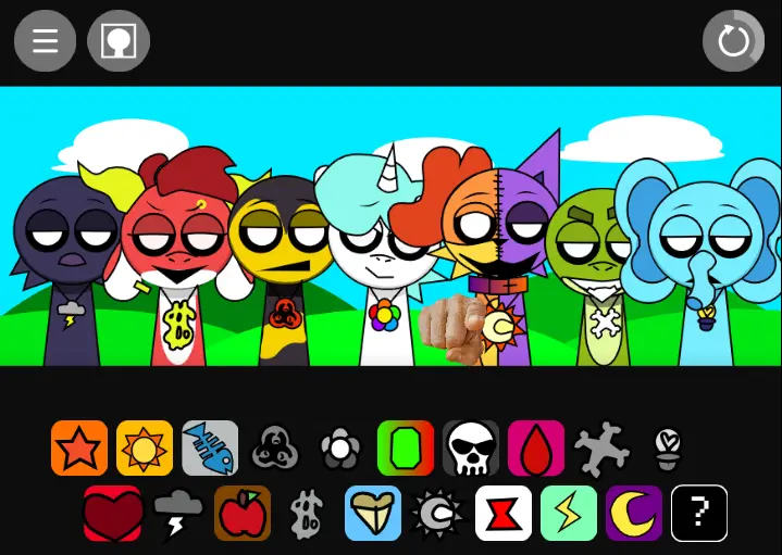 Sprunki Poppy Playtime Gameplay Screenshot