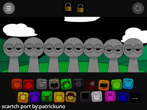 Official Sprunki Pryamixed game logo featuring colorful characters