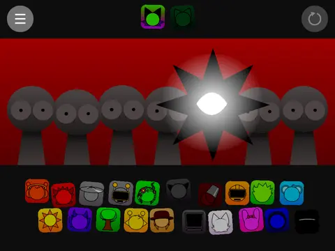 Logo for Sprunki Pyramix Phase 3 V2 showcasing its horror theme