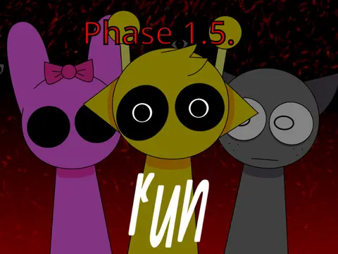 Sprunki Pyramix Phase 1.5 Retake Official Game Cover - Horror Remaster Edition