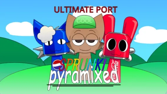 Sprunki Pyramix Ultimate Port Game Cover