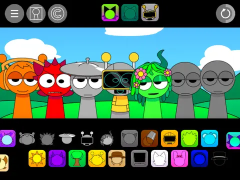 Sprunki Pyramixed 0.9 Temu Funbot Remix Game Cover
