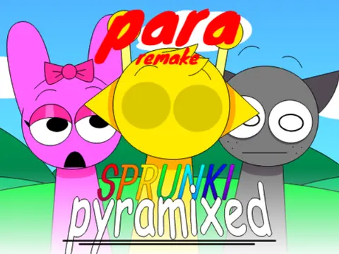 Sprunki Pyramixed But Para Game Cover Art