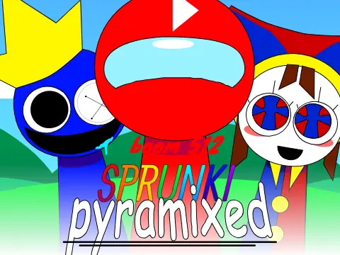 Sprunki Pyramixed But Sprunki Boom 512 Game Cover