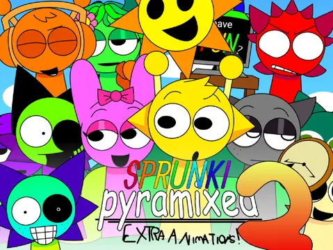Sprunki Pyramixed Extra Animation Game Cover