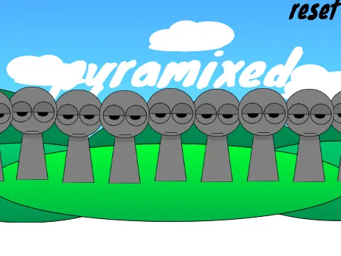 Sprunki Pyramixed Extra Game Cover