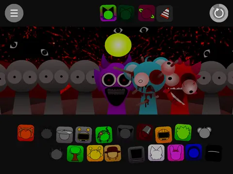Sprunki Pyramixed New Update V2 Game Cover