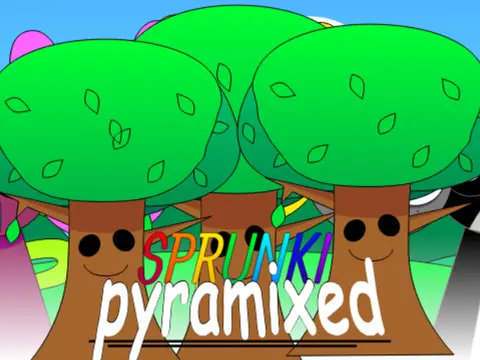 Sprunki Pyramixed Update But Mr Tree Game Cover