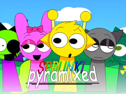 Sprunki Pyramixed Update V2 Game Logo
