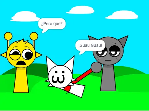 Sprunki Que Esta Haciendo Wenda juego en español con personaje Wenda