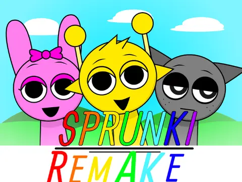 Sprunki Real Remix Game Logo