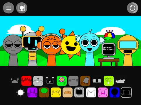 Sprunki Reanimated v2 Game Cover Art