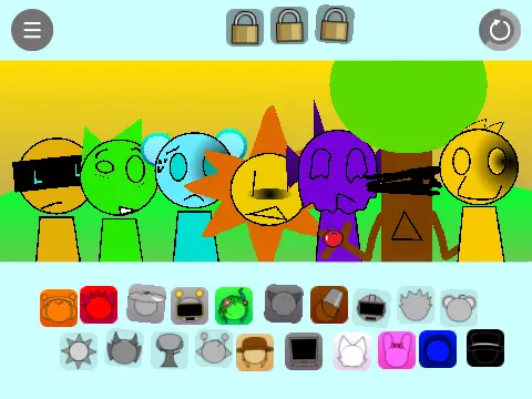 Sprunki Regretful My Version Logo