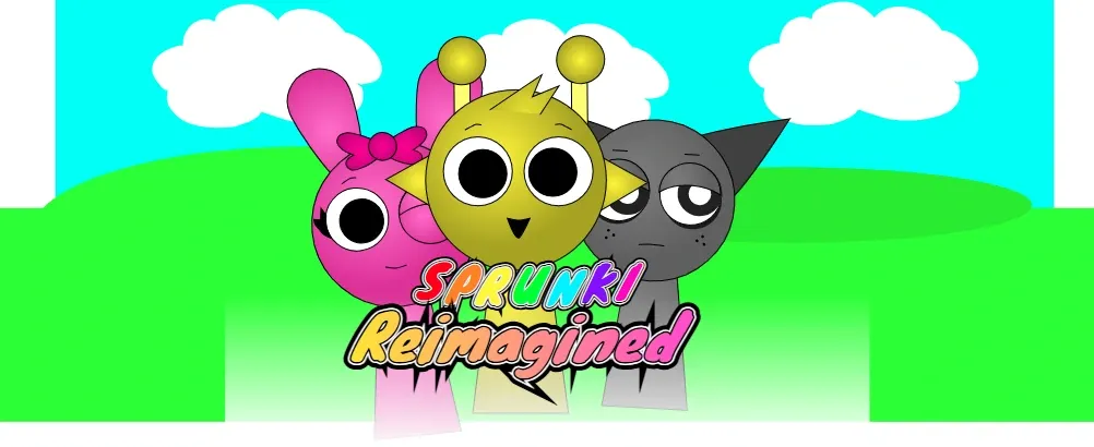 Sprunki Reimagined Game Cover Art - The Definitive Edition