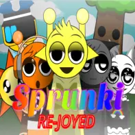 Sprunki Rejoyed Official Game Logo - Remastered Edition