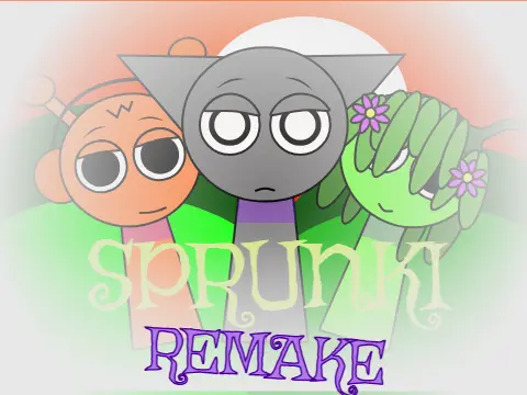 Official Sprunki Remake Beta game logo and cover image