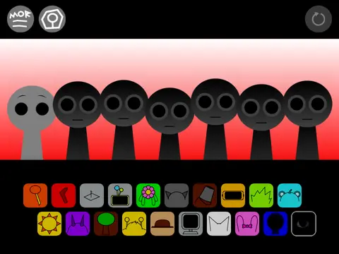 Logo for the Sprunki Remake Update featuring redesigned characters
