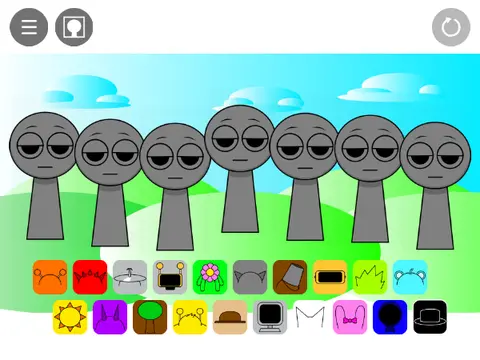 Official Sprunki Remastered Alpha Test Remix game cover image